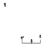 MF911233 - Exhaust: Lower Cover Bolt for Mitsubishi Image