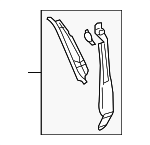 89025535 - Body: Outer Pillar for Buick: Terraza | Chevrolet: Uplander, Venture | Oldsmobile: Silhouette | Pontiac: Montana, Trans Sport | Saturn: Relay Image