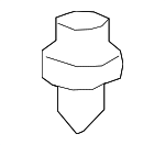 Lower Center Pillar Trim Clip