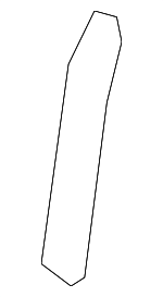 5389107010 - : 2019-2022 Toyota Avalon - Fender Liner Front Seal for Toyota: Avalon Image