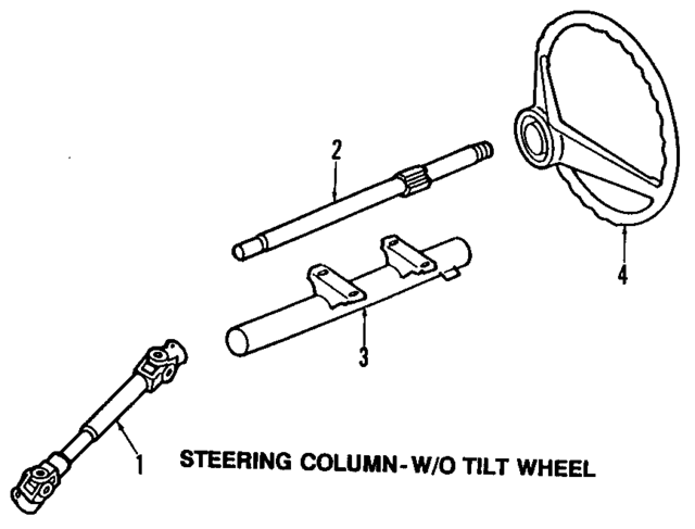 176422951B - Steering: Shaft for Volkswagen Image