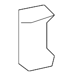 6974904020 - Body: Lock Cable Clamp for Scion: tC, xA, xB | Toyota: Avalon, Camry, Celica, Corolla, Echo, Matrix, MR2 Spyder, Prius, Prius Prime, RAV4, Sienna, Tacoma, Yaris Image