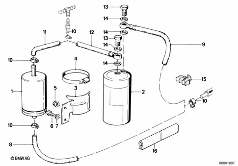 Fuel Supply for 1986 BMW 318i #0