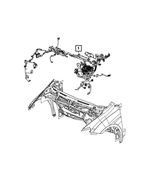 68568083AC - Electrical: Dash Wiring for Mopar Image image