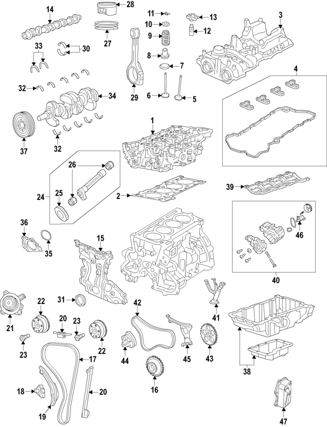 68575940AA - Engine: Cylinder Head for Mopar Image