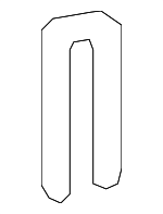 4589139AA - Body: Striker Spacer for Chrysler: Pacifica, Town &amp; Country, Voyager | Dodge: Caliber, Durango, Grand Caravan, Journey | Jeep: Compass, Gladiator, Grand Cherokee, Grand Cherokee L, Grand Cherokee WK, Grand Wagoneer, Grand Wagoneer L, Wagoneer, Wagoneer L, Wrangler, Wrangler JK | Ram: 1500, 2500, 3500, C/V Image