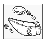 BHP251150C - Electrical: Tail Lamp Assembly for Mazda: 3 Image