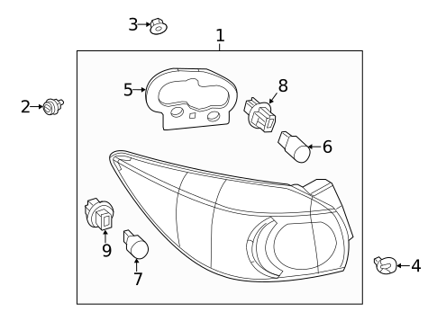 Tail Lamps for 2018 Mazda 3 #1