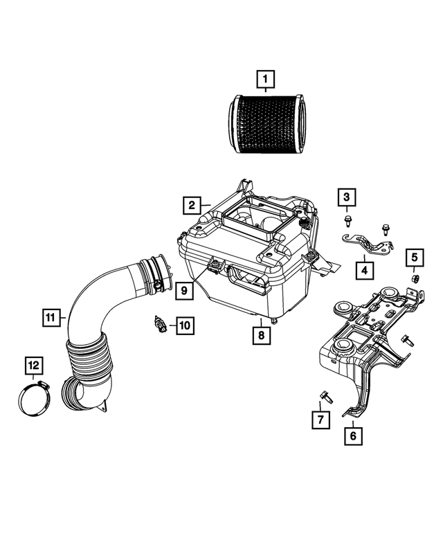 6508369AA - Fuel: Hose Clamp for Mopar Image image