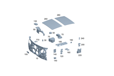Damping in Passenger Compartment for 2023 Mercedes-Benz EQS AMG #0