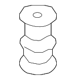 978521J000 - HVAC: Dehydrator Cap for Kia: Carnival, Forte, Forte Koup, K900, Niro, Niro EV, Rio, Soul, Sportage Image