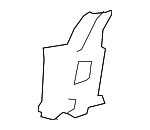 22744609 - Body: Wheelhouse Brace for Cadillac: CTS Image