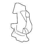 22744899 - Body: Bracket for Cadillac: CTS Image