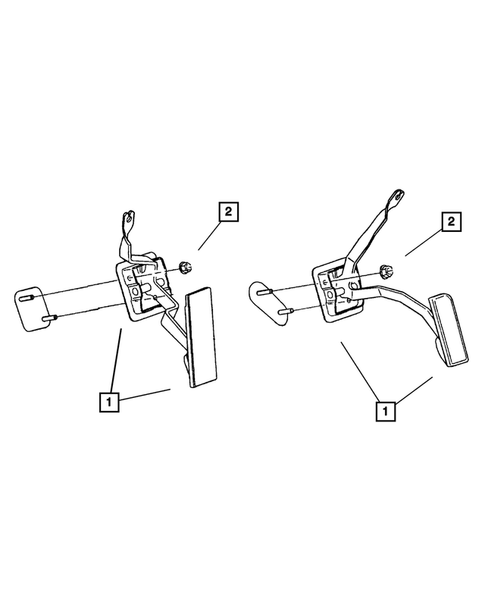 Accelerator Pedal for 2002 Chrysler PT Cruiser #0