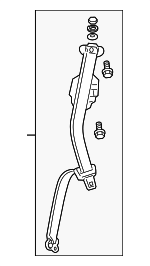 4824STXA00ZB - Electrical: Belt &amp; Retractor for Acura: MDX Image