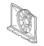 167110T040 - Cooling System: Fan Shroud for Toyota: Corolla, Matrix Image