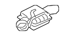 JL7Z5201H - Exhaust: Rear Muffler for Ford Image