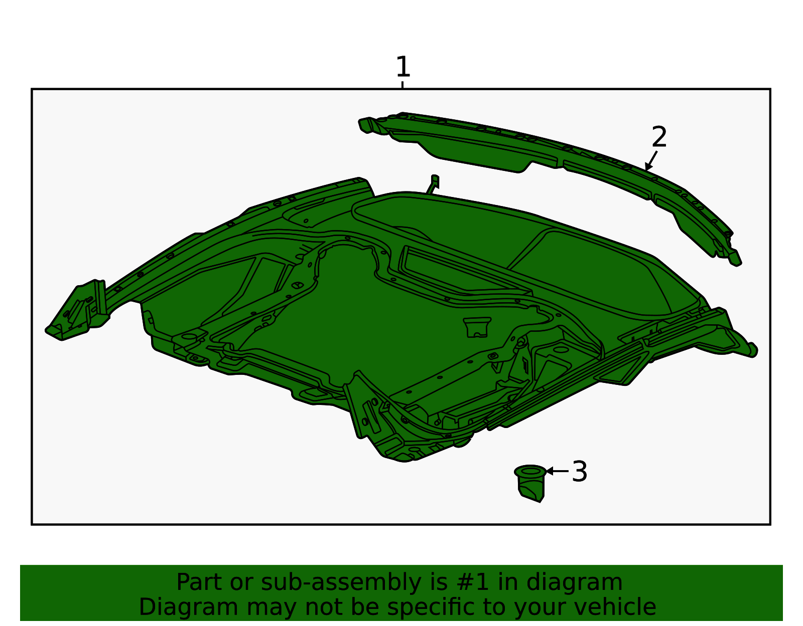 2025 Chevrolet Corvette Rear Body Panel 85721524 | Capital Chevy Parts