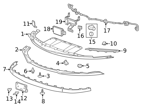 Parking Aid for 2014 Cadillac ELR #1