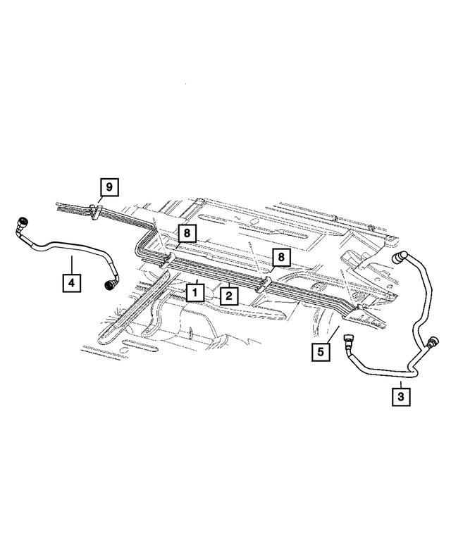4578587AH - Fuel: Vapor Tube for Mopar Image image