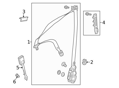 Seat Belt for 2016 Mercedes-Benz CLA45 AMG #0
