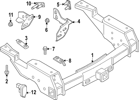 Trailer Hitch Components for 2023 Ford F-350 Super Duty #0
