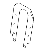 LR129760 - Body: Pad for Land Rover: Defender 110, Defender 130, Defender 90 Image