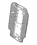 LR170515 - Body: Cover Molding for Land Rover: Defender 110, Defender 130, Defender 90 Image