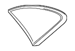 974845298F - Body: Quarter Glass for Porsche: Panamera Image