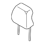 PR3Z63611A08CA - Body: Headrest for Ford Image