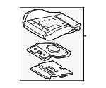 PR3Z6363223A - Body: Seat Cushion Pad for Ford Image
