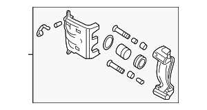 581902EA00 - : Disc Brake Caliper for Hyundai Image