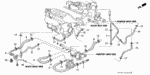 19509P72003 - Engine: CLAMP, ELECTRONIC AIR CONTROL VALVE HOSE for Acura Image