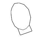 25787662 - Body: Bezel for Buick: Enclave Image