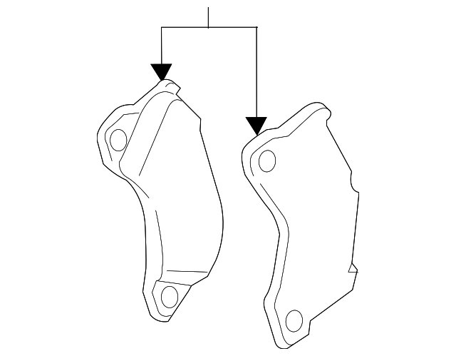 1 Set Of Brake Pads (95B-698-151-AR)