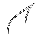 30779289 - Body: Run Channel for Volvo: S60, V70, XC70 Image