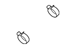 805924070 - Cooling System: Front Hose Clamp for Subaru Image