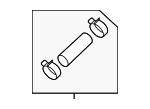 21204AB240 - Cooling System: Front Hose for Subaru Image