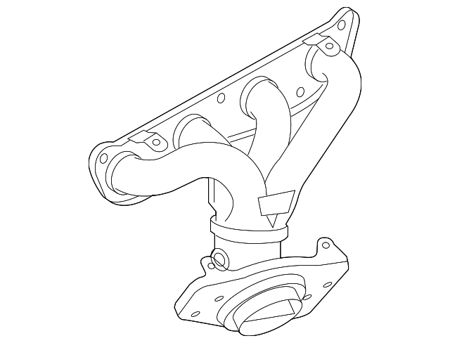 2009-2012 Nissan Sentra Exhaust Manifold 14002-ZJ60A | OEM