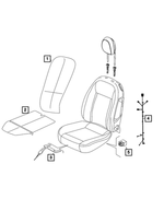 68656510AA - : Occupant Detection Sensor for Fiat: 500E Image