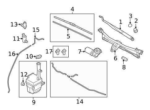 Wipers for 2016 Kia Optima #1