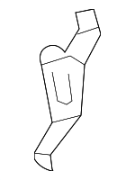 71599SJAE01 - Body: Spacer for Acura: RL Image