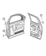5170020AA - Labels All Vehicle Locations: Air Bag Warning Label for Mopar Image