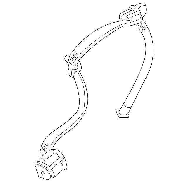 Lap & Shoulder Belt - BMW (72117051518)