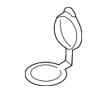 90563740 - Body: Cap for Cadillac: Catera | Saturn: L100, L200, L300, LS, LS1, LS2, LW1, LW2, LW200, LW300 Image