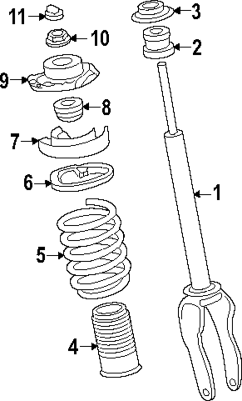 Struts & Components for 2024 Audi e-tron GT #0
