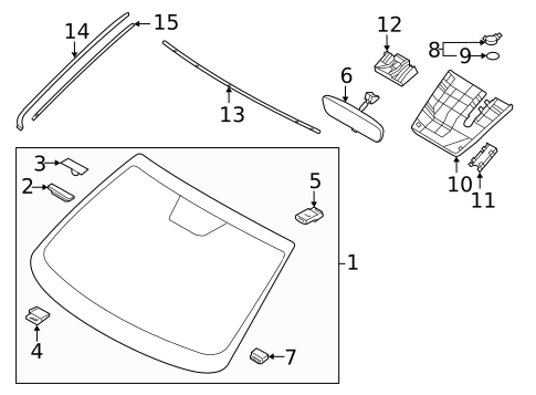 Lane Departure Warning for 2022 Hyundai Tucson #3