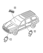 56043168AA - Electrical: Side Airbag Impact Sensor for Mopar Image