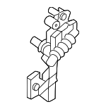 17215A19797 - Cooling System: Trans Cooler Bracket for BMW: 530i, 530i xDrive, 540i xDrive, 550e xDrive, M5 Image