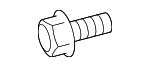 9009904119 - Cooling System: Fan Motor Bolt for Scion: iQ, tC, xA, xB, xD | Toyota: Avalon, C-HR, Camry, Corolla, Corolla Cross, Echo, Highlander, Land Cruiser, Matrix, Mirai, Prius, Prius C, Prius Plug-In, Prius V, RAV4, Sienna, Solara, Yaris Image